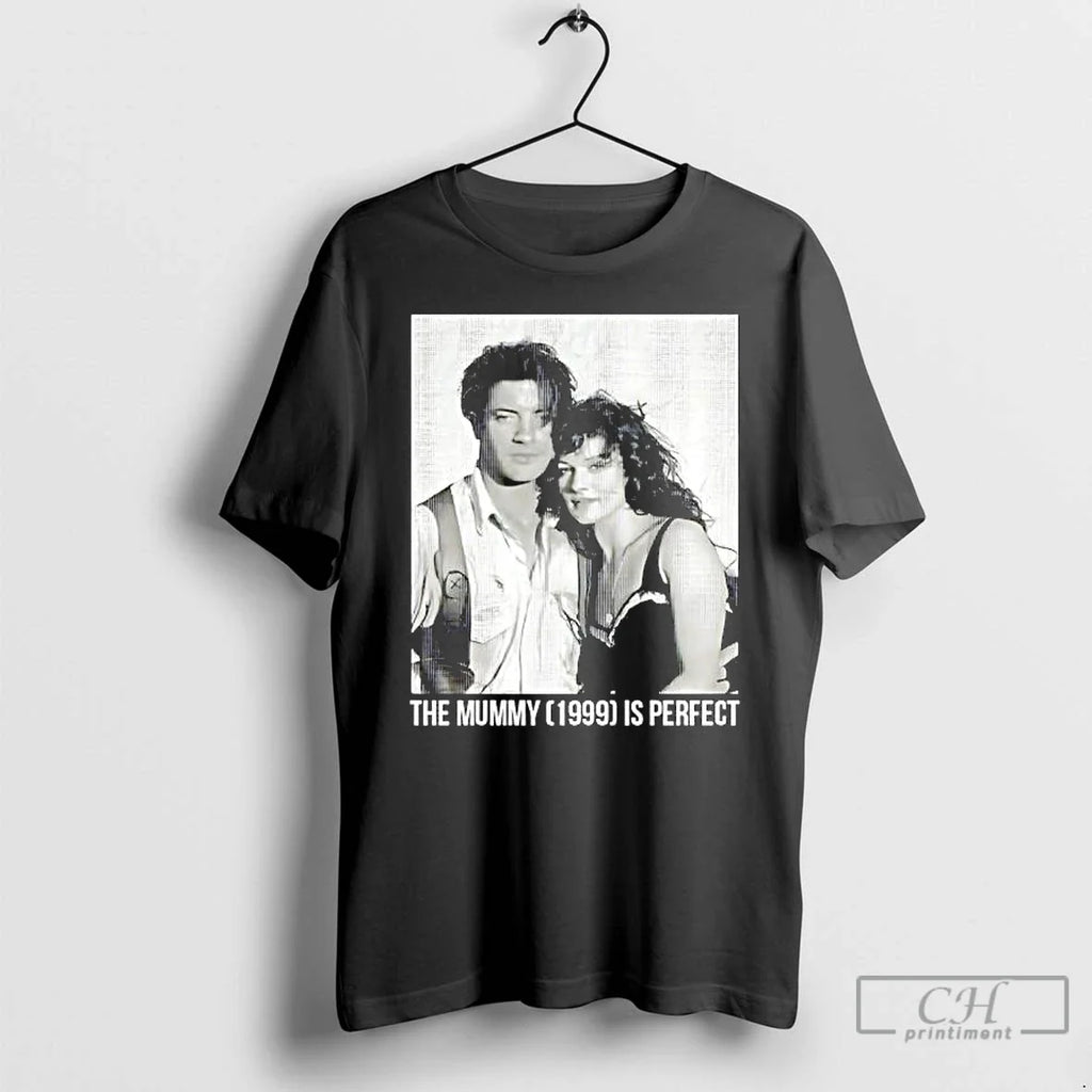 Premium Brendan Fraser And Rachel Weisz The Mummy - Adult & Kids T-Shirts, Sweatshirts & Hoodies apparel design preview 1