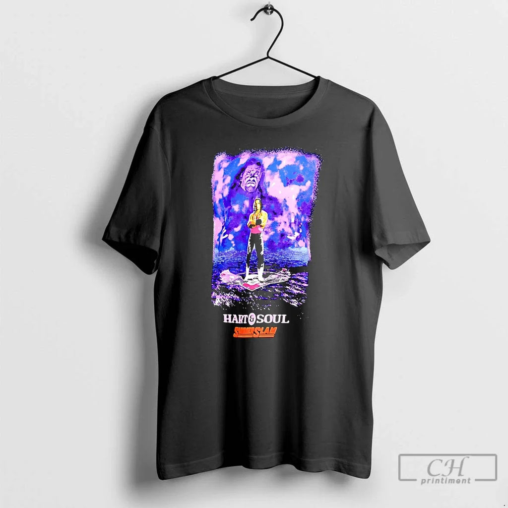 Premium Bret Hart And Soul Vintage - Adult & Kids T-Shirts, Sweatshirts & Hoodies apparel design preview 1