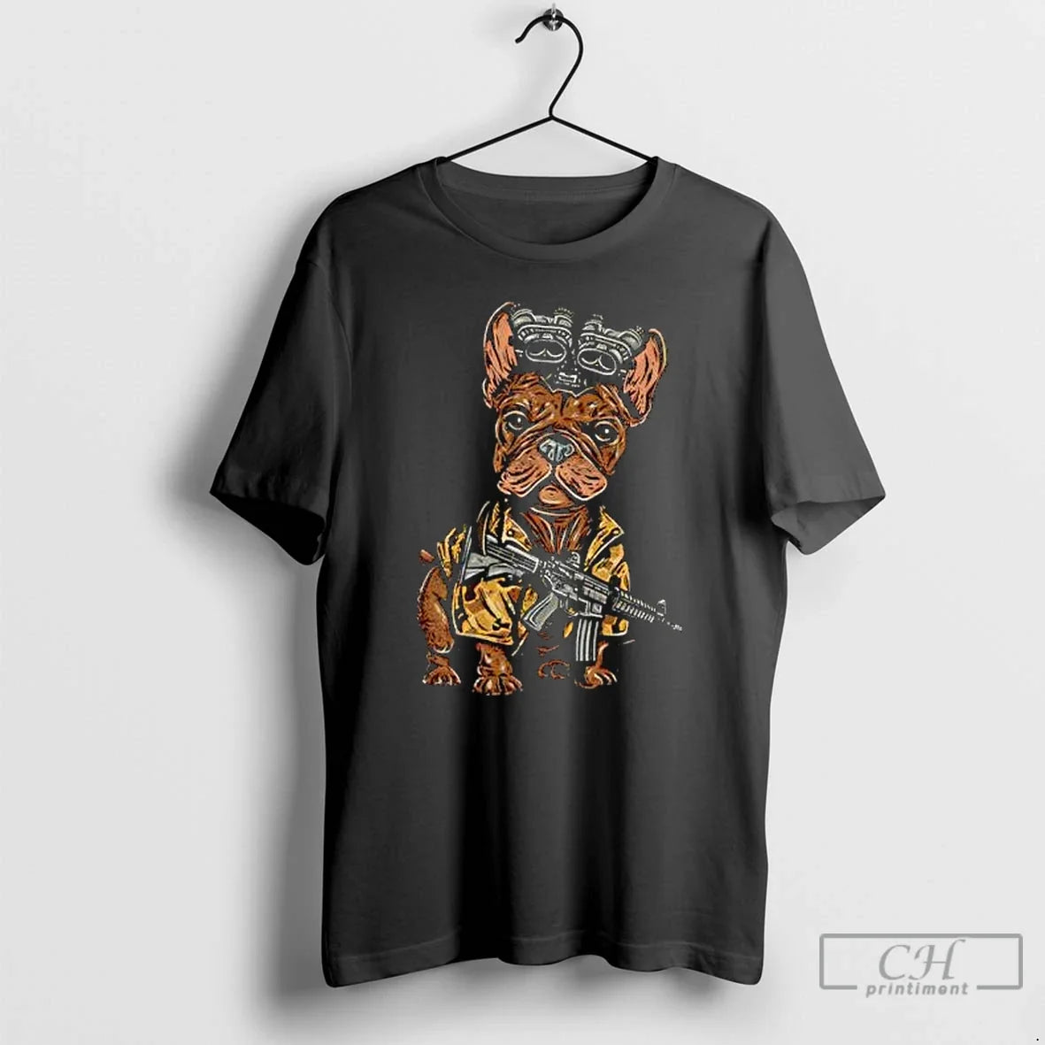 Premium Bull Dog Tactical Frenchie - Adult & Kids T-Shirts, Sweatshirts & Hoodies apparel design preview 1