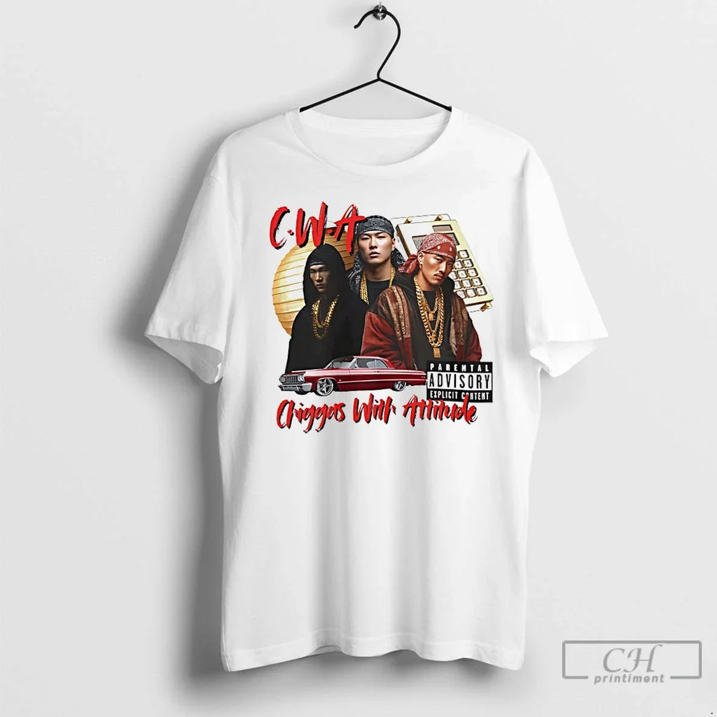 Premium Cwa Chiggas With Attitude - Adult & Kids T-Shirts, Sweatshirts & Hoodies apparel design preview 1