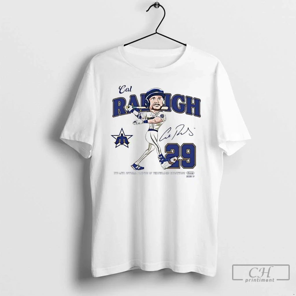Premium Cal Raleigh Seattle Mariners Our Mvp Product - Adult & Kids T-Shirts, Sweatshirts & Hoodies apparel design preview 1