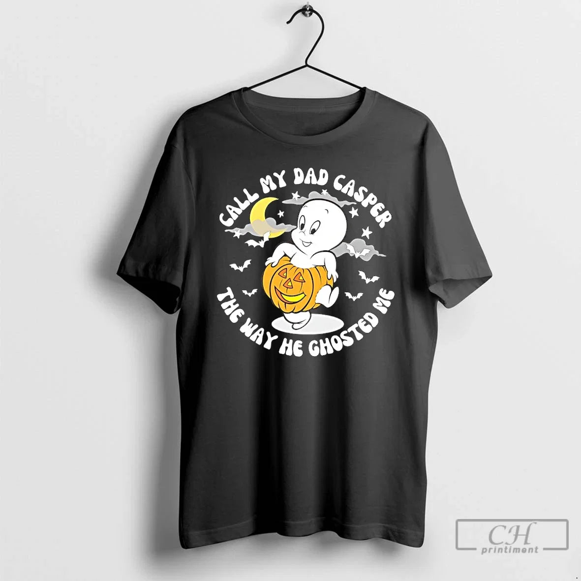 Premium Call My Dad Casper The Way He Ghosted Me - Adult & Kids T-Shirts, Sweatshirts & Hoodies apparel design preview 1