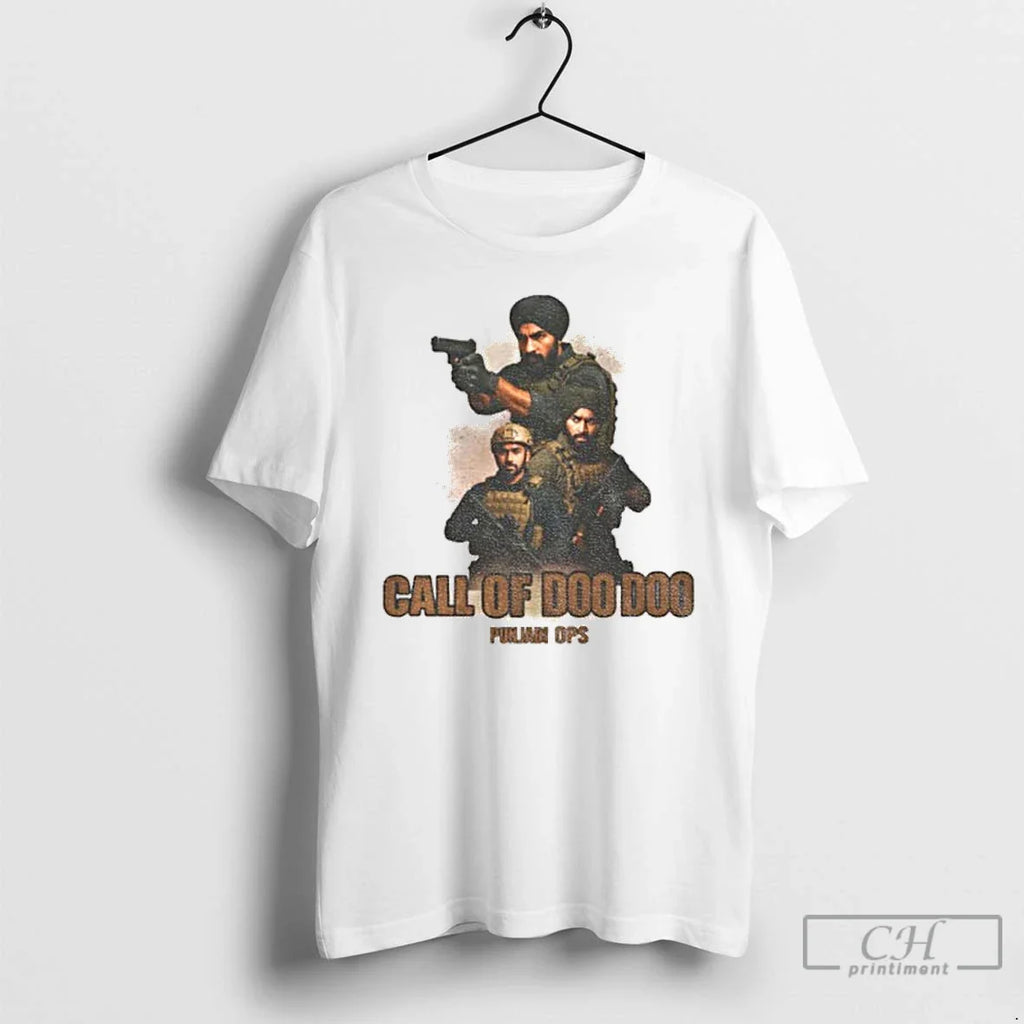 Premium Call Of Doo Punjabi Ops - Adult & Kids T-Shirts, Sweatshirts & Hoodies apparel design preview 1