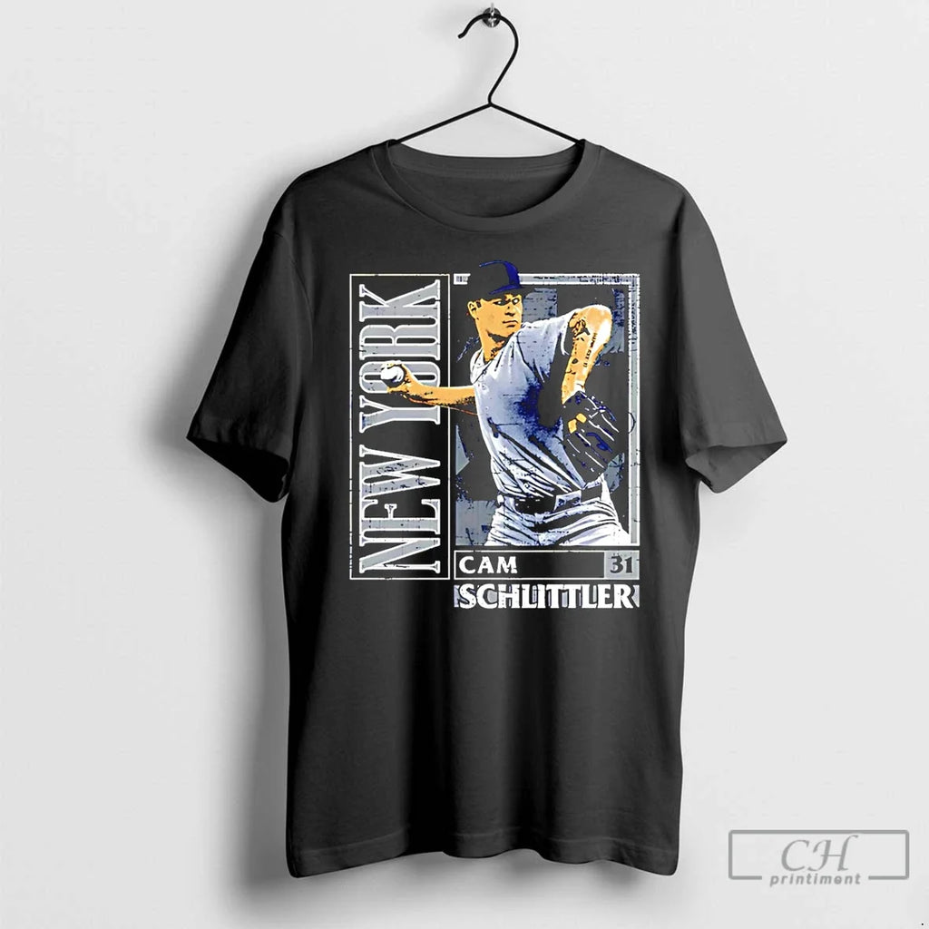 Premium Cam Schlittler New York Yankees Card Style - Adult & Kids T-Shirts, Sweatshirts & Hoodies apparel design preview 1