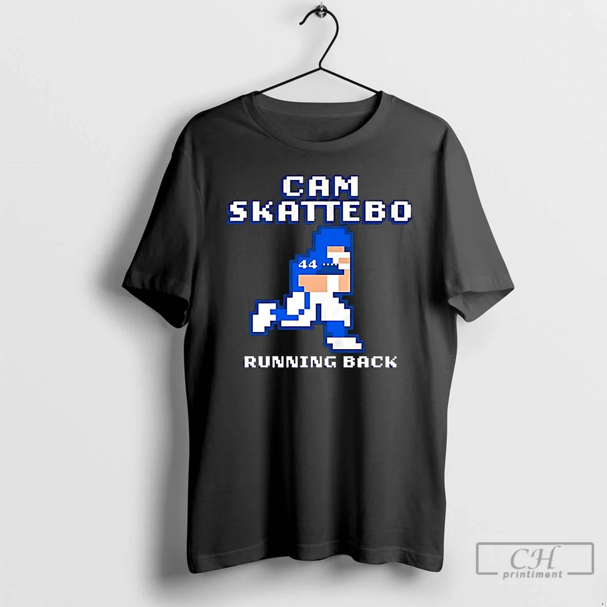 Premium Cam Skattebo Pixel Running Back New York - Adult & Kids T-Shirts, Sweatshirts & Hoodies apparel design preview 1