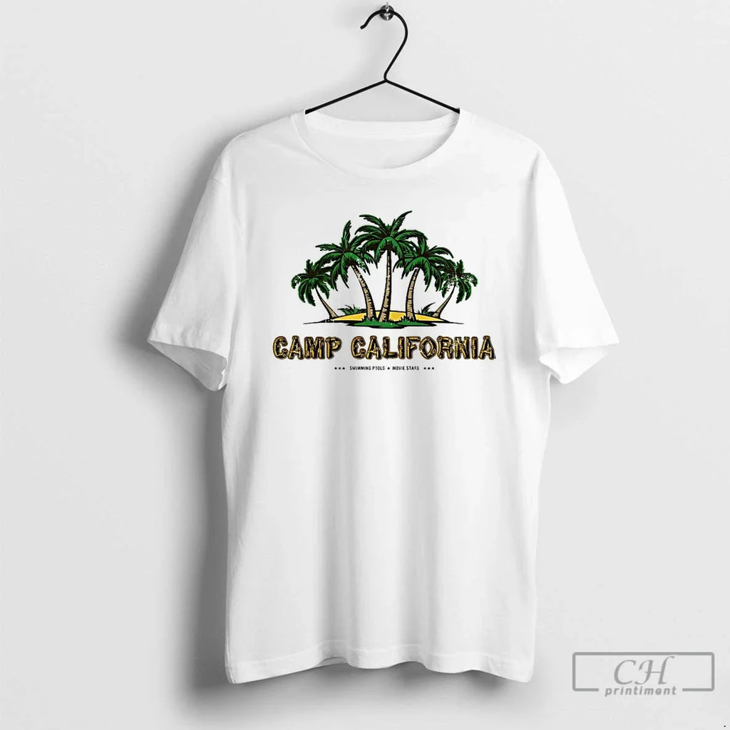 Premium Camp California Swimming Pools Ovie Stars - Adult & Kids T-Shirts, Sweatshirts & Hoodies apparel design preview 1