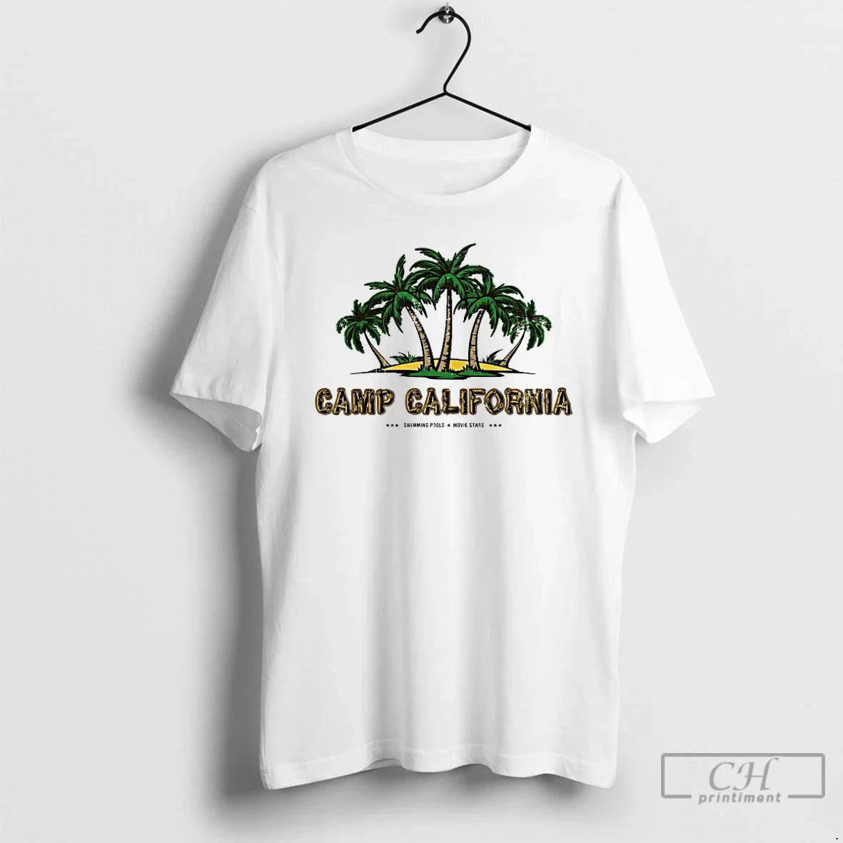 Premium Camp California Swimming Pools Ovie Stars - Adult & Kids T-Shirts, Sweatshirts & Hoodies apparel design preview 1