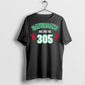 Premium Canes Saturdays Are For The 305 State - Adult & Kids T-Shirts, Sweatshirts & Hoodies apparel design preview 1