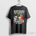 Premium Carolina Panthers Retired But Forever A - Adult & Kids T-Shirts, Sweatshirts & Hoodies apparel design preview 1