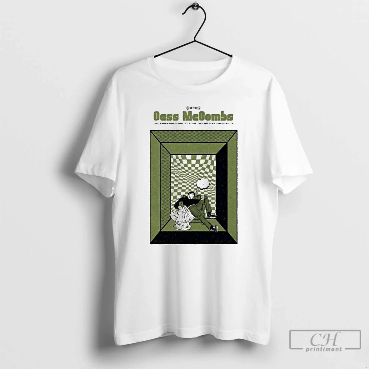 Premium Cass Mccombs The Crepe Place Santa Cruz Ca - Adult & Kids T-Shirts, Sweatshirts & Hoodies apparel design preview 1