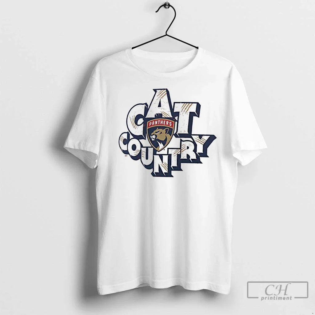 Premium Cat Country Florida Panthers Hockey - Adult & Kids T-Shirts, Sweatshirts & Hoodies apparel design preview 1