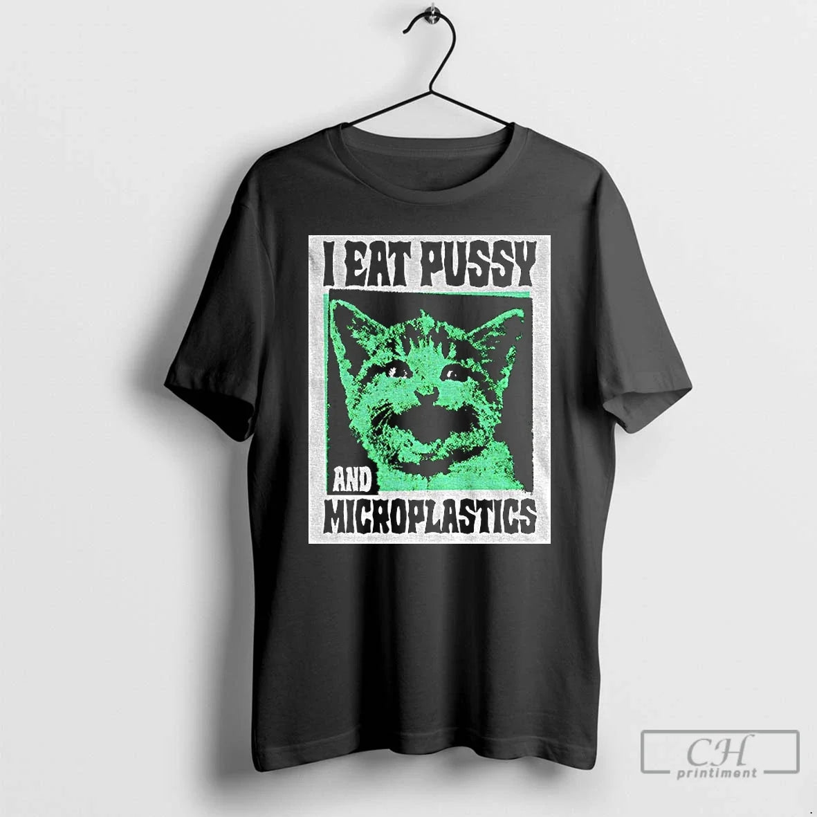 Premium Cat I Eat Pussy And Microplastics - Adult & Kids T-Shirts, Sweatshirts & Hoodies apparel design preview 1