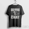 Premium Cat Good Morning Chat Ceramic And Classic Dad - Adult & Kids T-Shirts, Sweatshirts & Hoodies apparel design preview 1