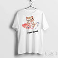 Premium Cat Surfing Padre Island - Adult & Kids T-Shirts, Sweatshirts & Hoodies apparel design preview 1