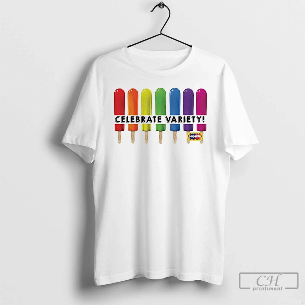 Premium Celebrate Variety Popsicle - Adult & Kids T-Shirts, Sweatshirts & Hoodies apparel design preview 1