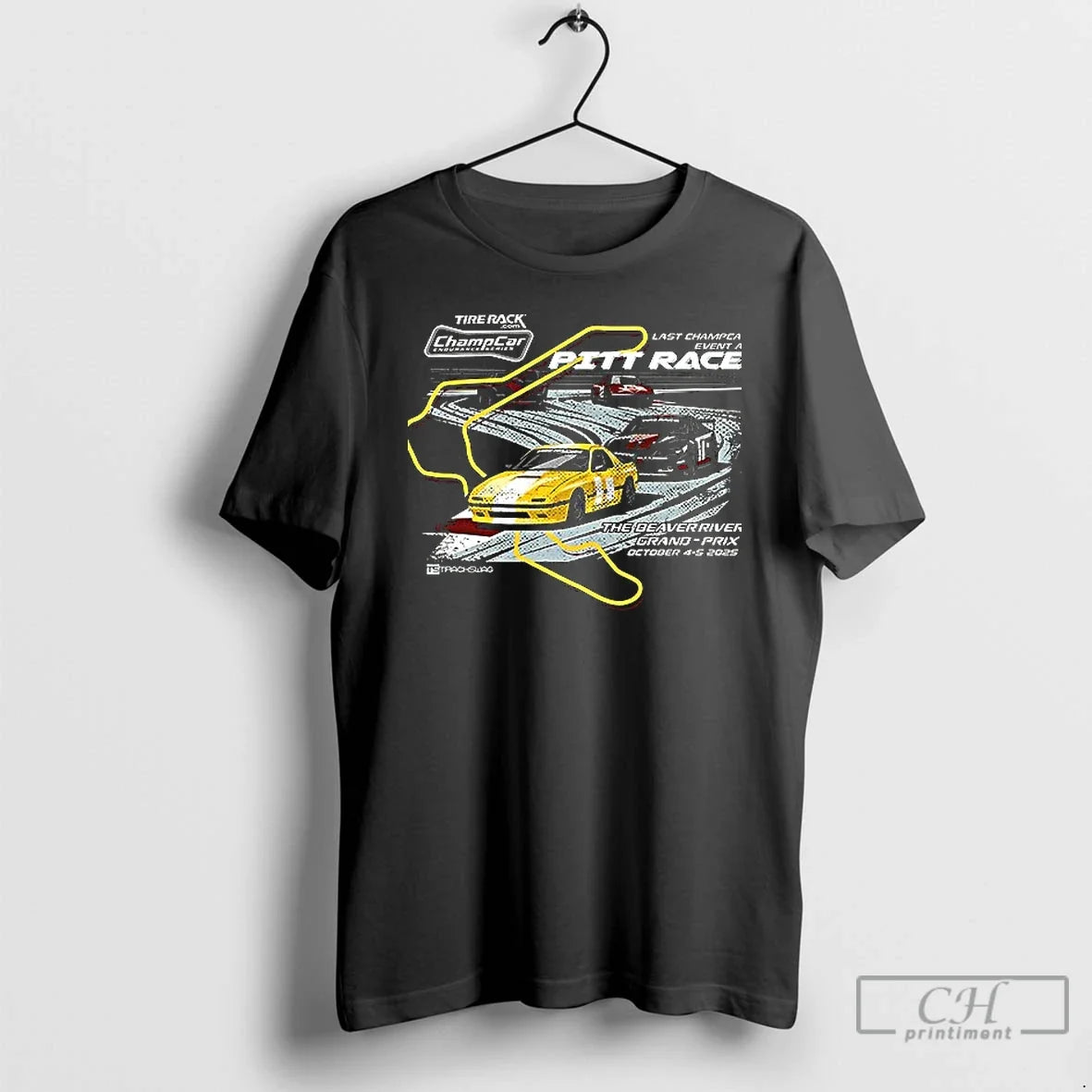 Premium Champcar Final Pitt Race Commemorative - Adult & Kids T-Shirts, Sweatshirts & Hoodies apparel design preview 1