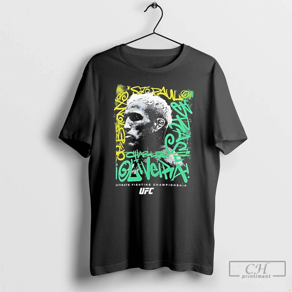 Premium Charles Oliveira Ufc Headspace Graphic - Adult & Kids T-Shirts, Sweatshirts & Hoodies apparel design preview 1