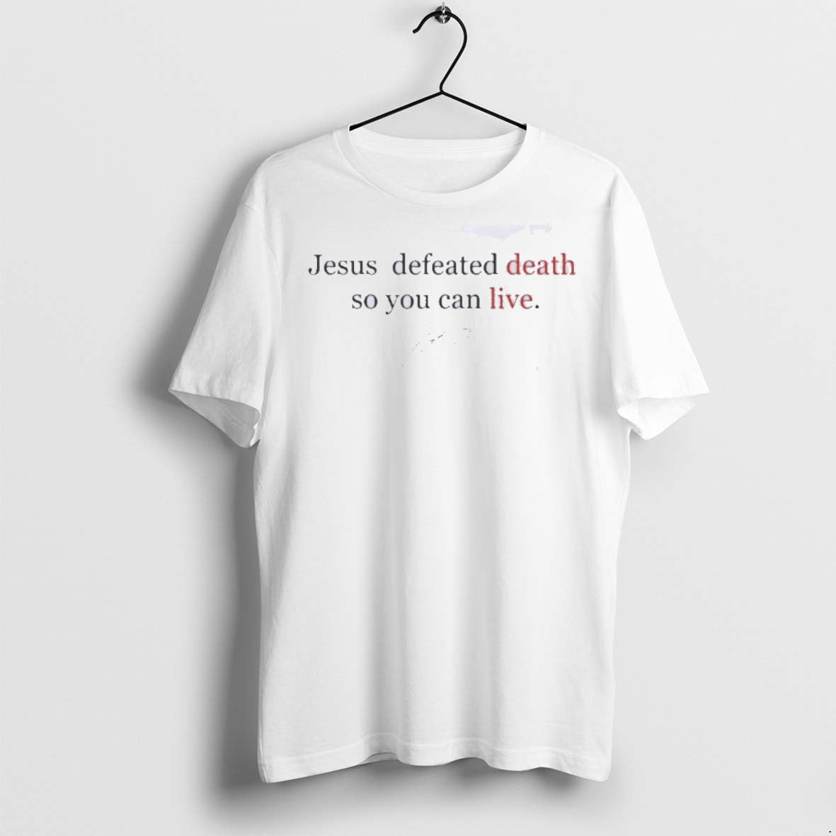 Premium Charlie Kirk Jesus Defeated Death So You Can - Adult & Kids T-Shirts, Sweatshirts & Hoodies apparel design preview 1