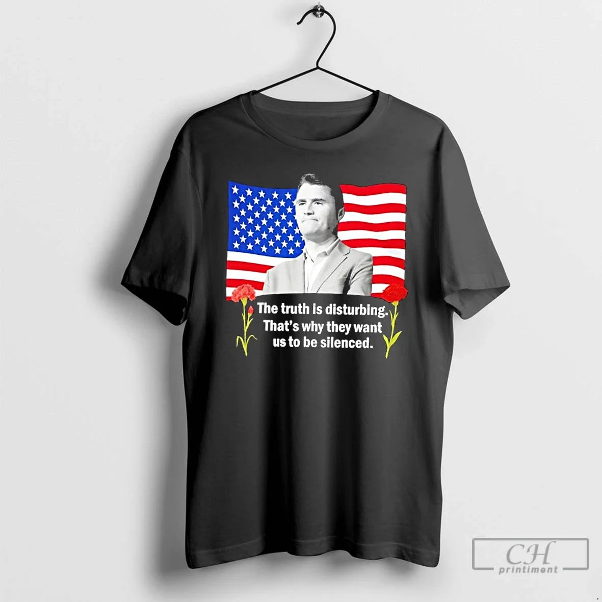 Premium Charlie Kirk Inspired Truth Quote Thats Why - Adult & Kids T-Shirts, Sweatshirts & Hoodies apparel design preview 1