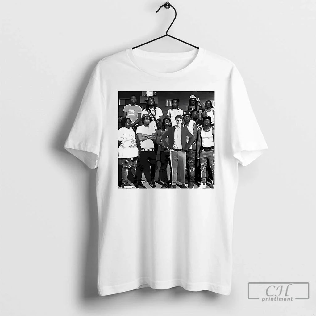 Premium Charlie Kirk With King Von - Adult & Kids T-Shirts, Sweatshirts & Hoodies apparel design preview 1