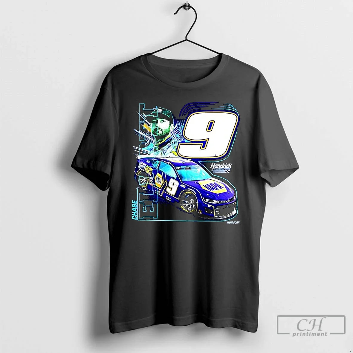 Premium Chase Elliott Hendrick Motorsports Team - Adult & Kids T-Shirts, Sweatshirts & Hoodies apparel design preview 1