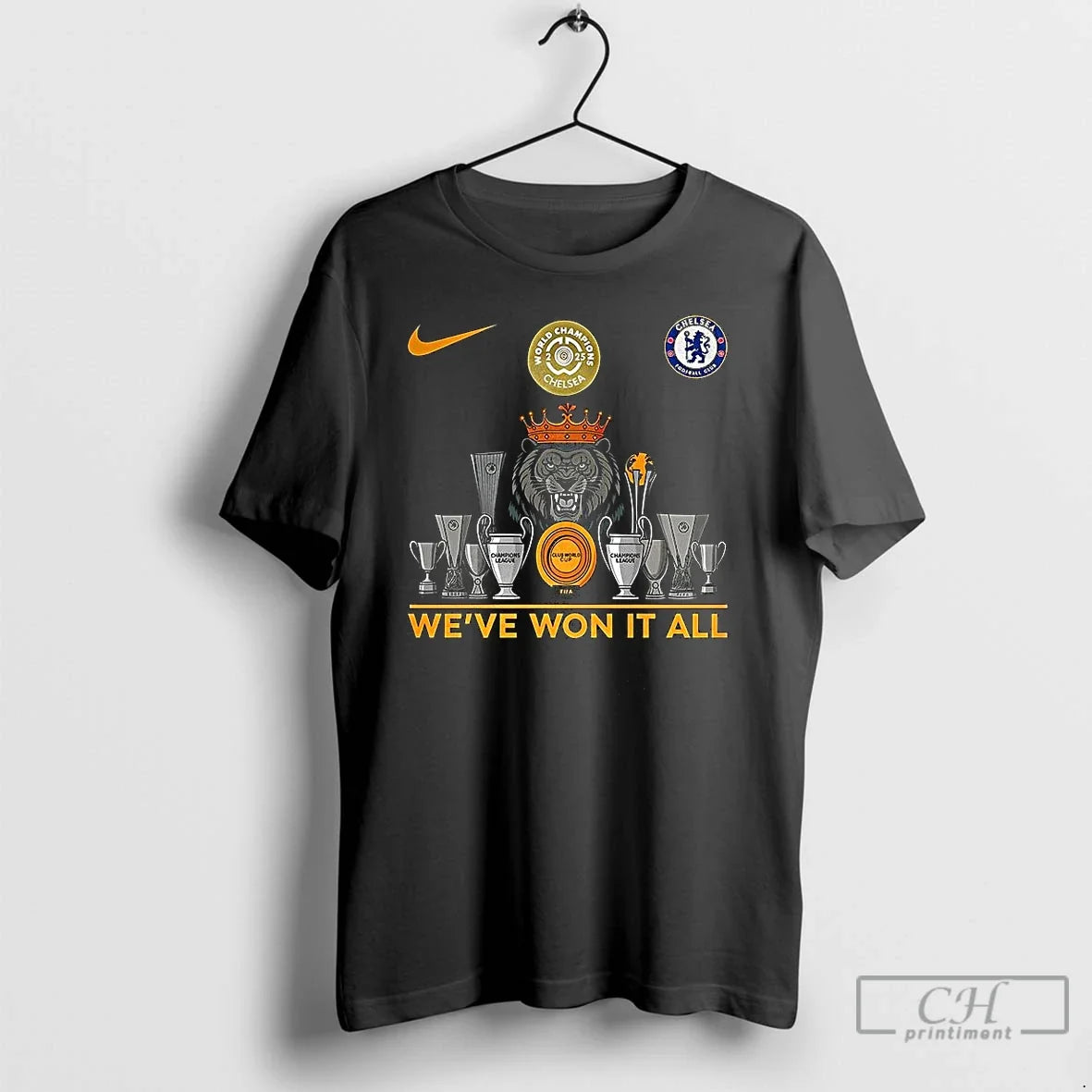 Premium Chelsea Football Club Weve Won It All - Adult & Kids T-Shirts, Sweatshirts & Hoodies apparel design preview 1