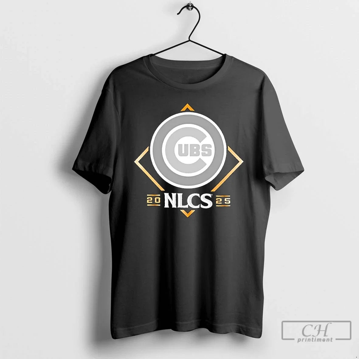 Premium Chicago Cubs 2025 National League Division - Adult & Kids T-Shirts, Sweatshirts & Hoodies apparel design preview 1