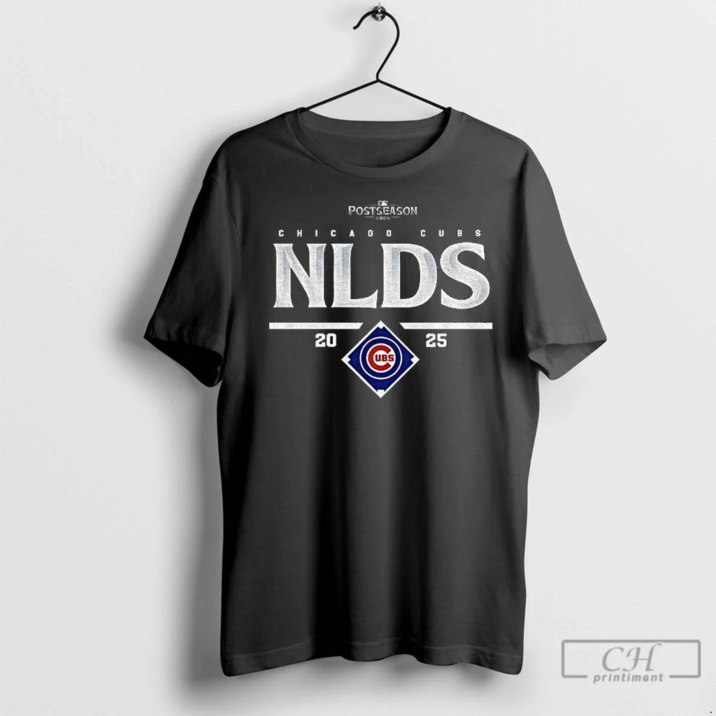 Premium Chicago Cubs 2025 National League Division - Adult & Kids T-Shirts, Sweatshirts & Hoodies apparel design preview 1