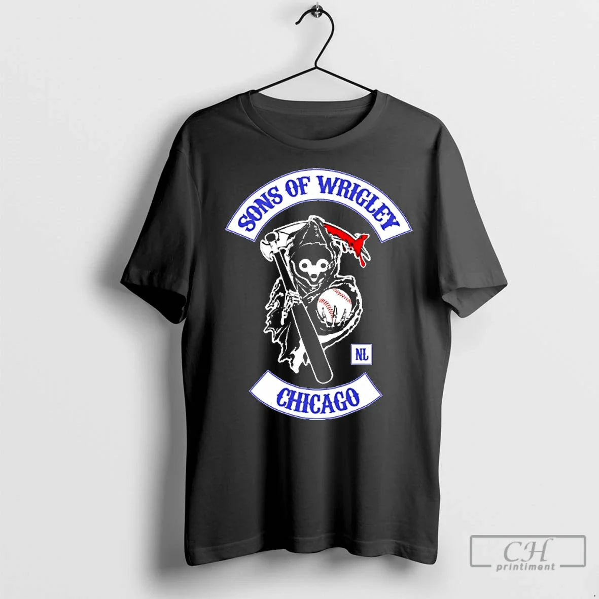 Premium Chicago Cubs Baseball Sons Of Wrigley Nl - Adult & Kids T-Shirts, Sweatshirts & Hoodies apparel design preview 1