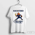 Premium Chicago Cubs Baseball Blue October Pumpkin - Adult & Kids T-Shirts, Sweatshirts & Hoodies apparel design preview 1