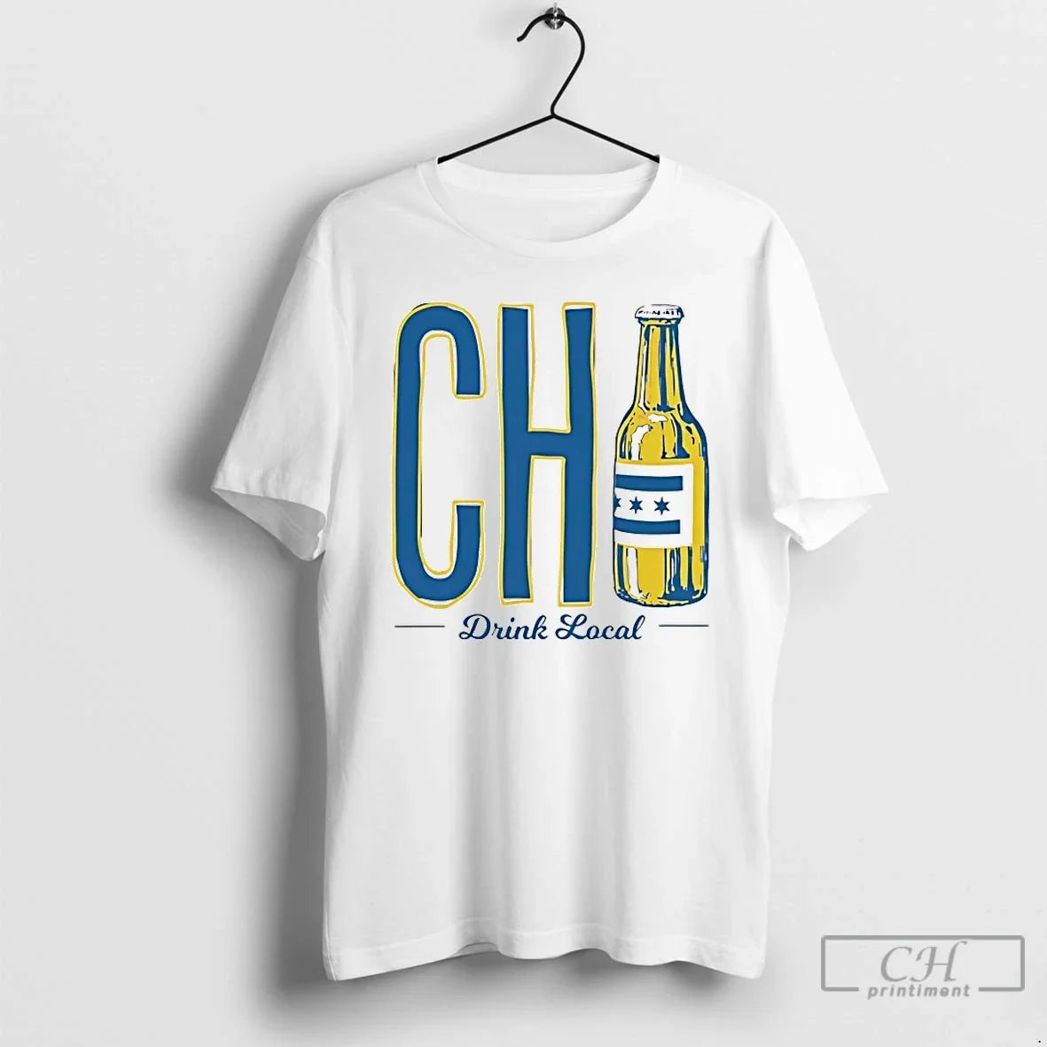 Premium Chicago Beer Drink Local - Adult & Kids T-Shirts, Sweatshirts & Hoodies apparel design preview 1