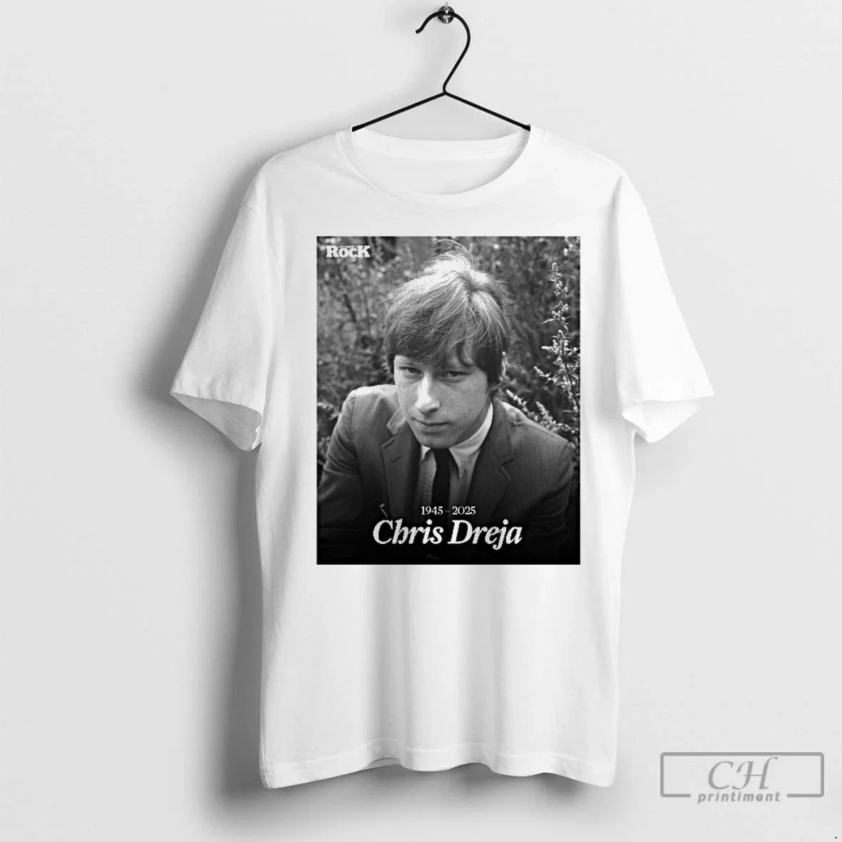 Premium Chris Dreja Has Died At The Age Of 79 1945 - Adult & Kids T-Shirts, Sweatshirts & Hoodies apparel design preview 1