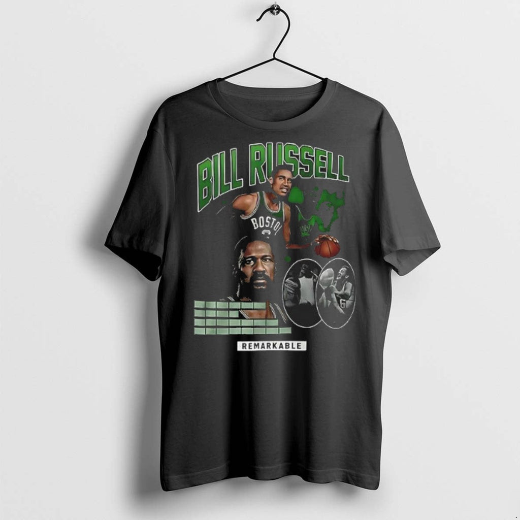 Premium Christian Gonzalez Bill Russell Boston - Adult & Kids T-Shirts, Sweatshirts & Hoodies apparel design preview 1