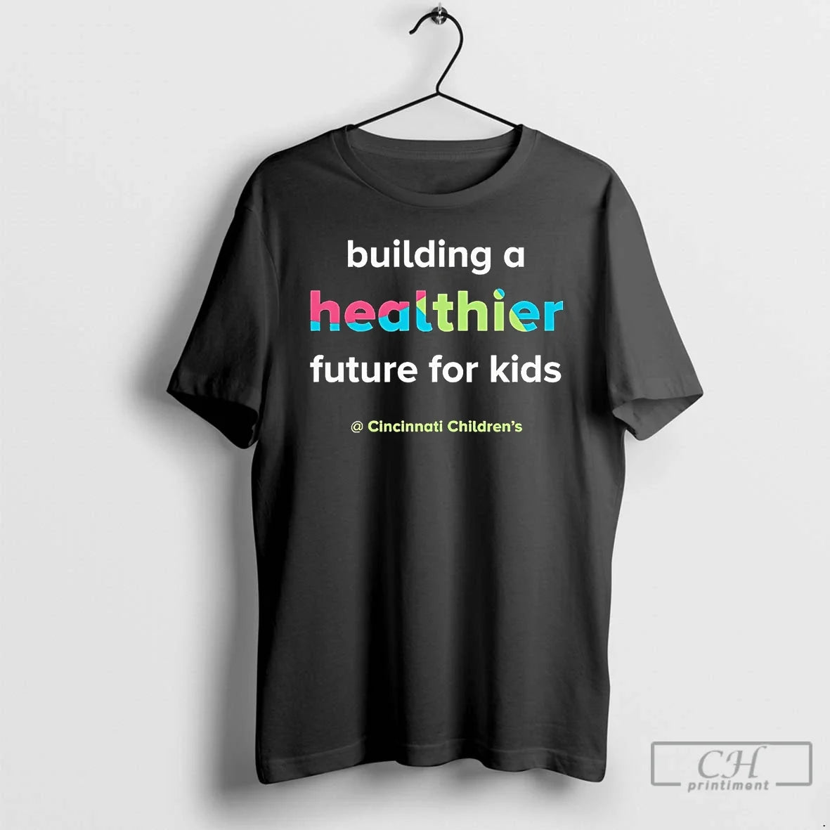 Premium Cincinnati Childrens Building A Healthier - Adult & Kids T-Shirts, Sweatshirts & Hoodies apparel design preview 1