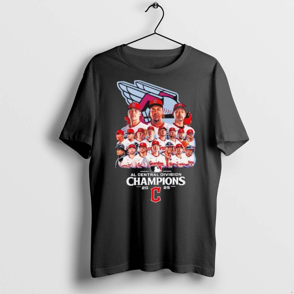 Premium Cleveland Guardians Players Team Win 2025 Al - Adult & Kids T-Shirts, Sweatshirts & Hoodies apparel design preview 1