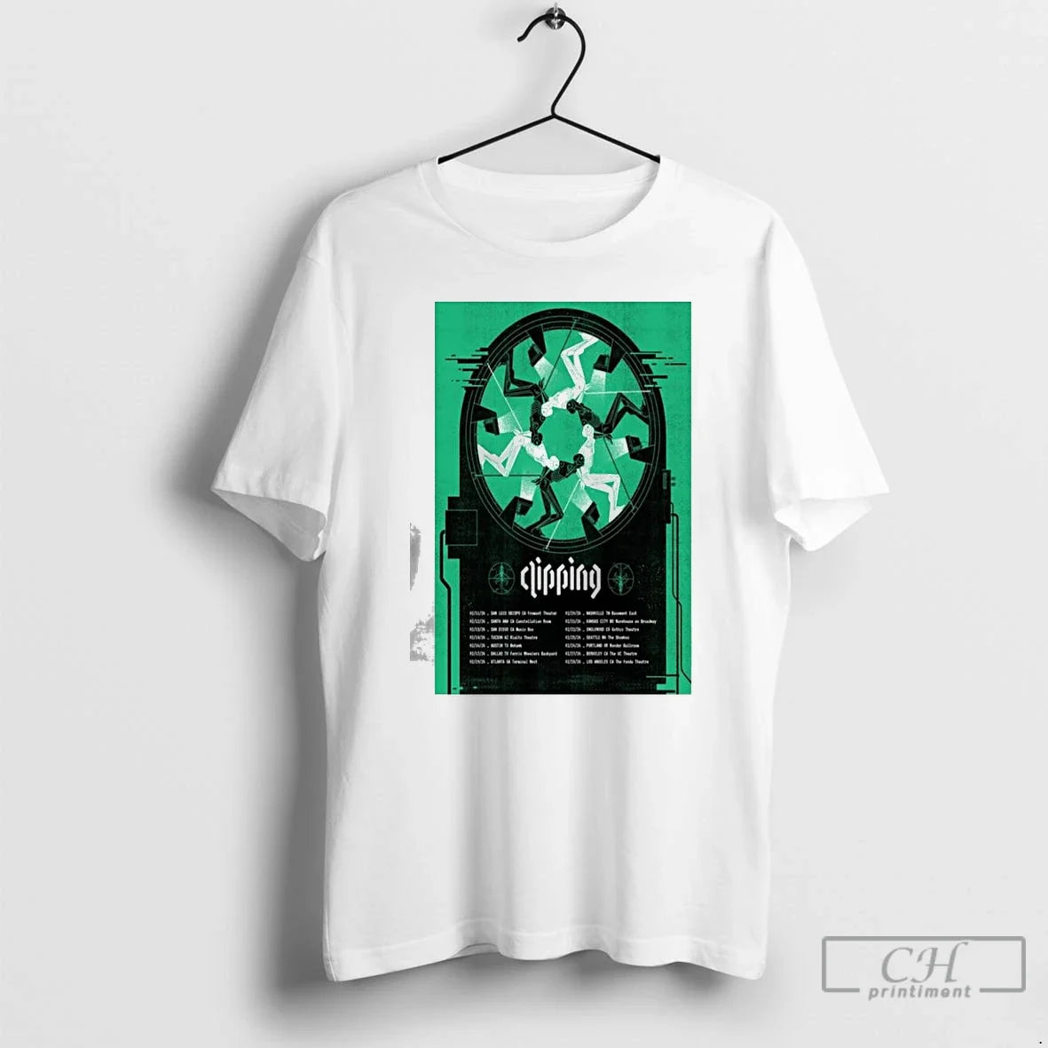 Premium Clipping 2026 Us Tour - Adult & Kids T-Shirts, Sweatshirts & Hoodies apparel design preview 1