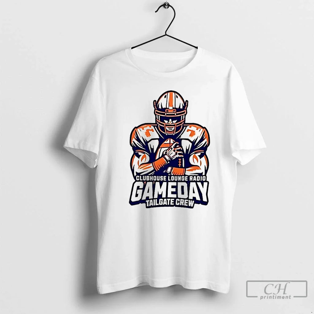 Premium Clubhouse Lounge Radio Gameday Tailgate Crew - Adult & Kids T-Shirts, Sweatshirts & Hoodies apparel design preview 1