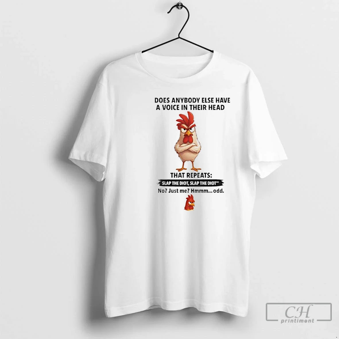 Premium Cock Does Anybody Else Have A Voice In Their - Adult & Kids T-Shirts, Sweatshirts & Hoodies apparel design preview 1