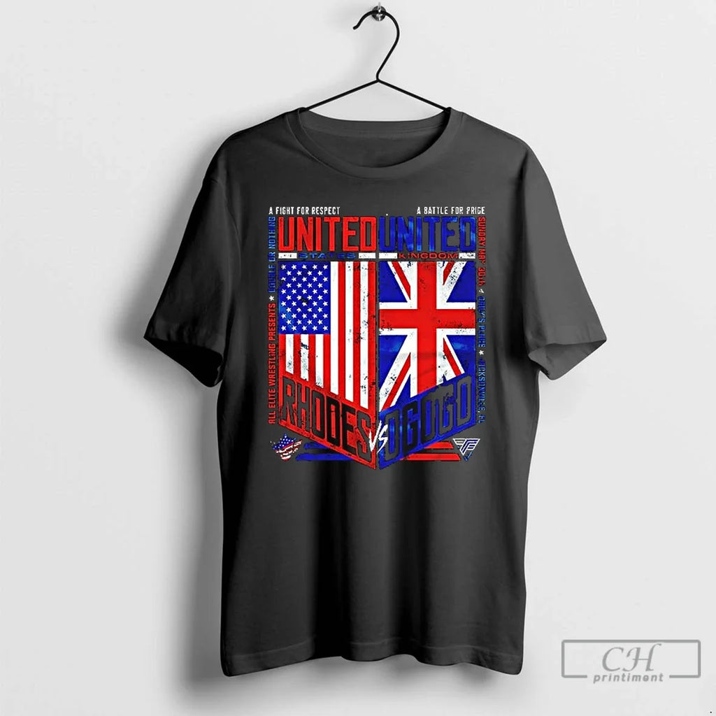 Premium Cody Rhodes And Anthony Ogogo Aew Double Or - Adult & Kids T-Shirts, Sweatshirts & Hoodies apparel design preview 1