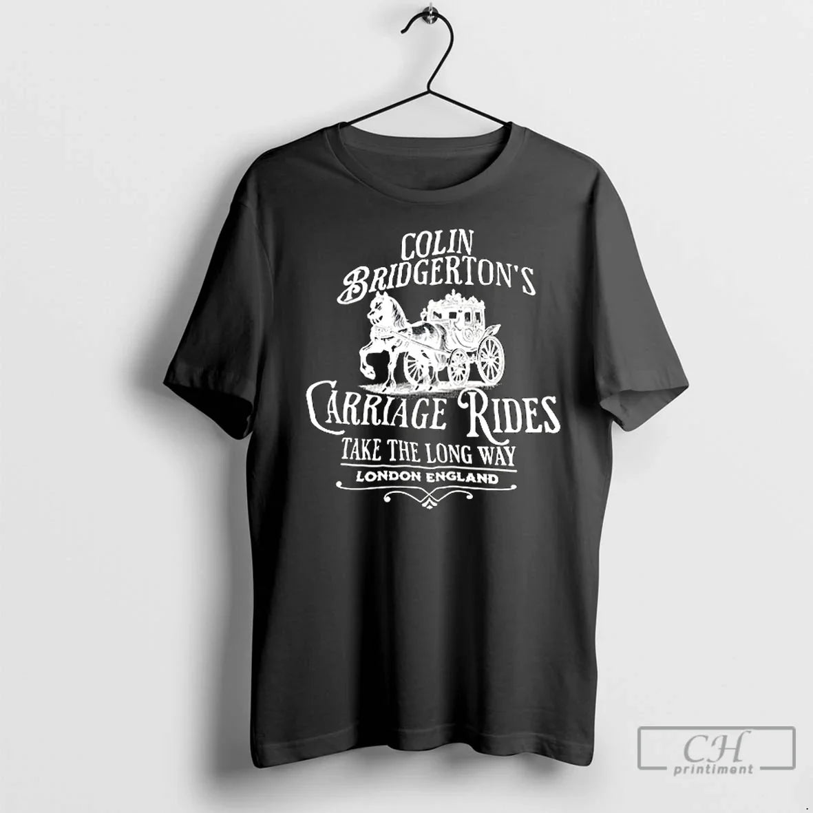 Premium Colin Bridgertons Carriage Rides Take The - Adult & Kids T-Shirts, Sweatshirts & Hoodies apparel design preview 1
