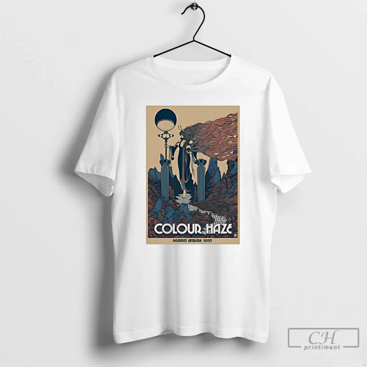 Premium Colour Haze 2025 Desertfest Antwerp 10 18 - Adult & Kids T-Shirts, Sweatshirts & Hoodies apparel design preview 1