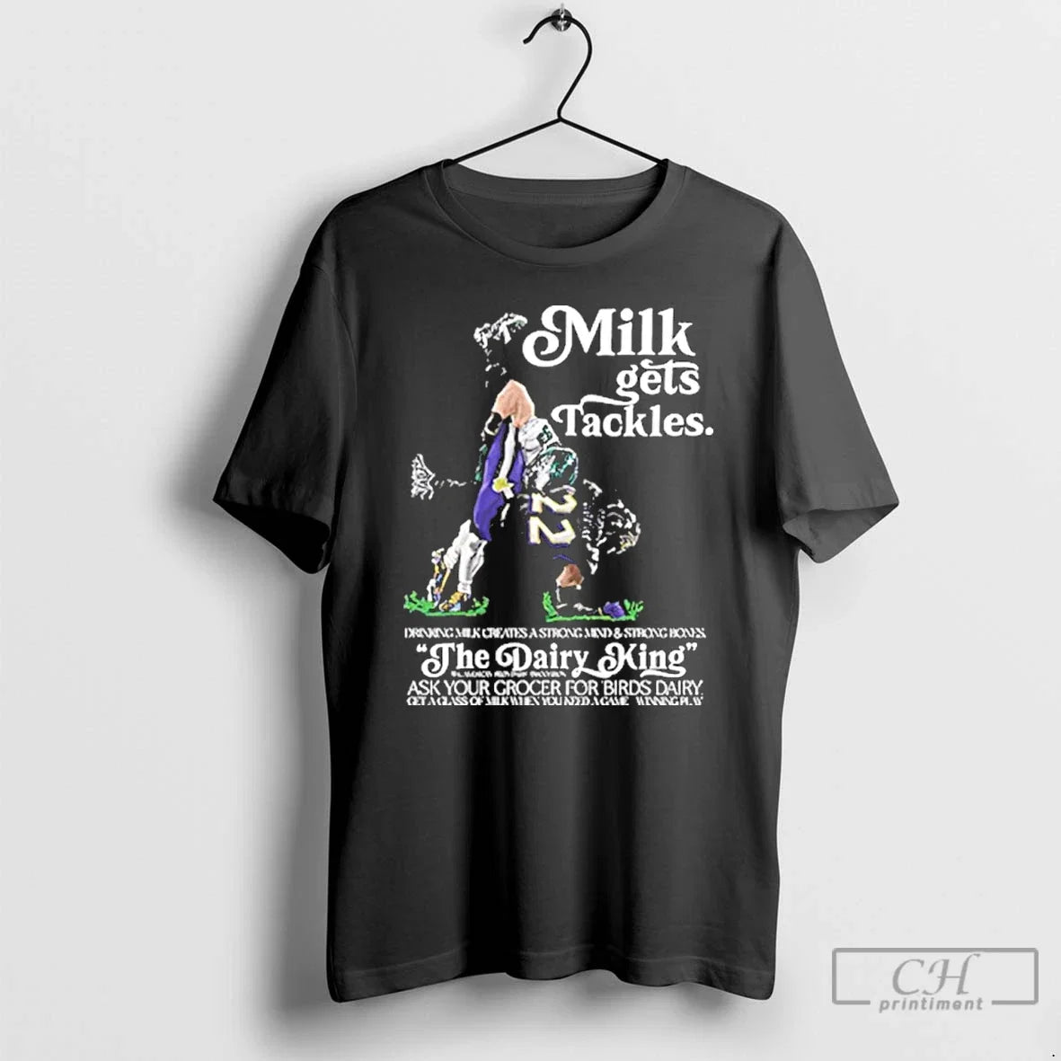 Premium Cooper Dejean Milk Birds Gets Tackles The - Adult & Kids T-Shirts, Sweatshirts & Hoodies apparel design preview 1