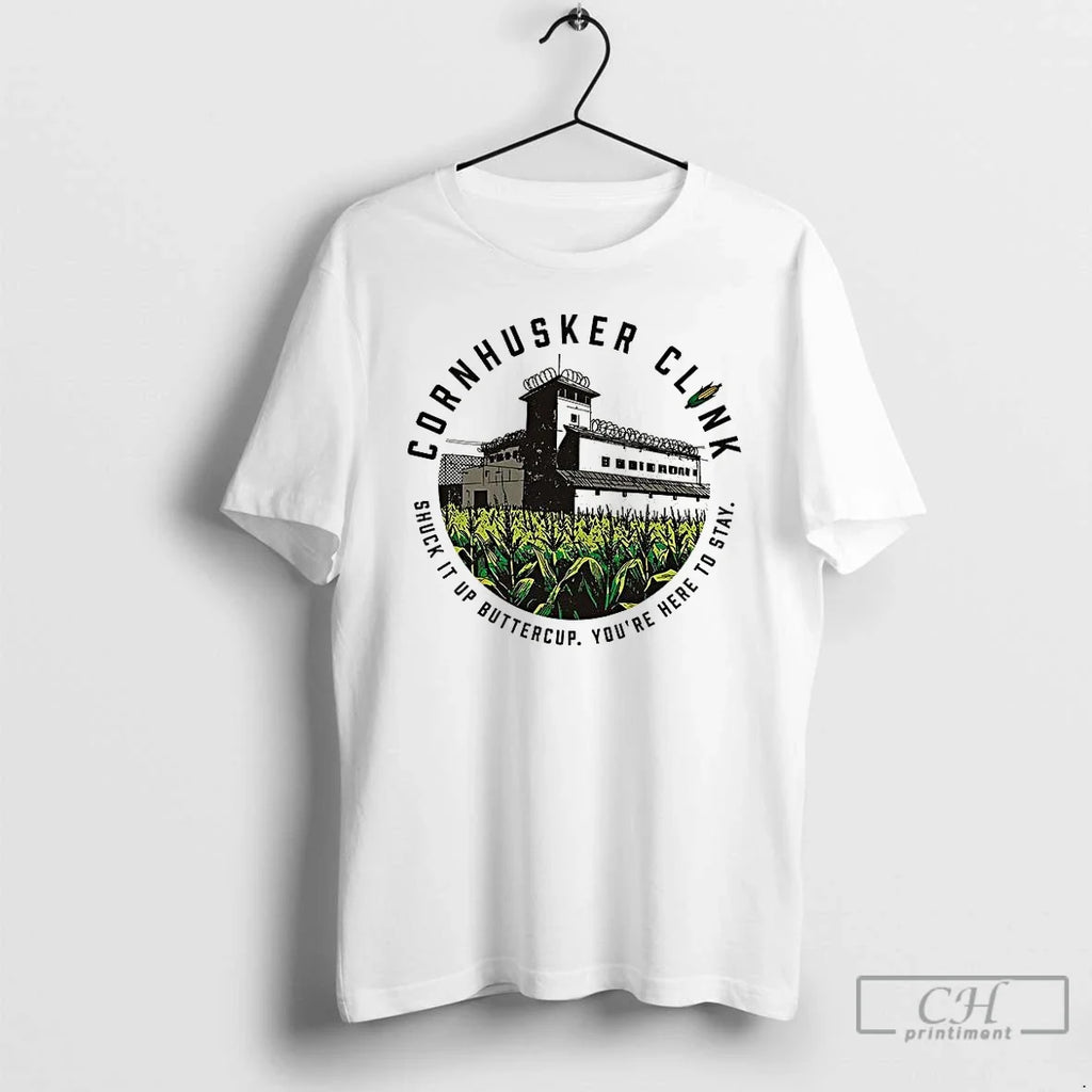 Premium Cornhusker Clink Shuck It Up Buttercup Youre - Adult & Kids T-Shirts, Sweatshirts & Hoodies apparel design preview 1