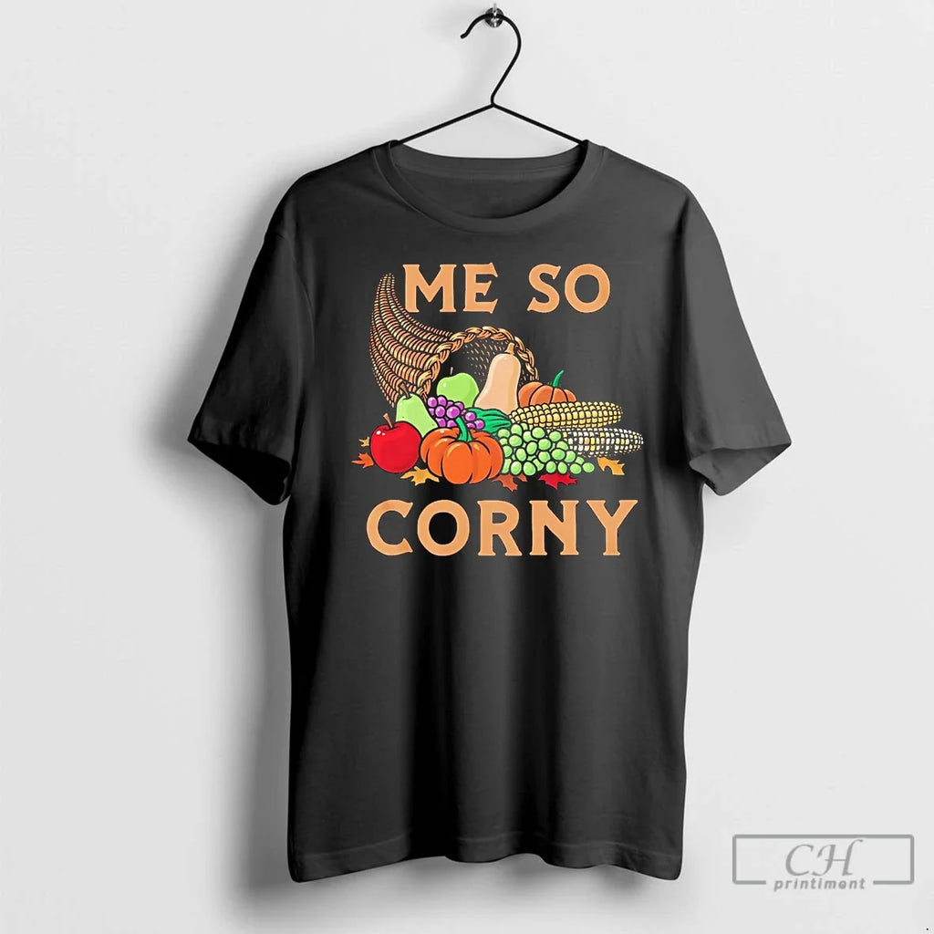 Premium Cornucopia Me So Corny - Adult & Kids T-Shirts, Sweatshirts & Hoodies apparel design preview 1