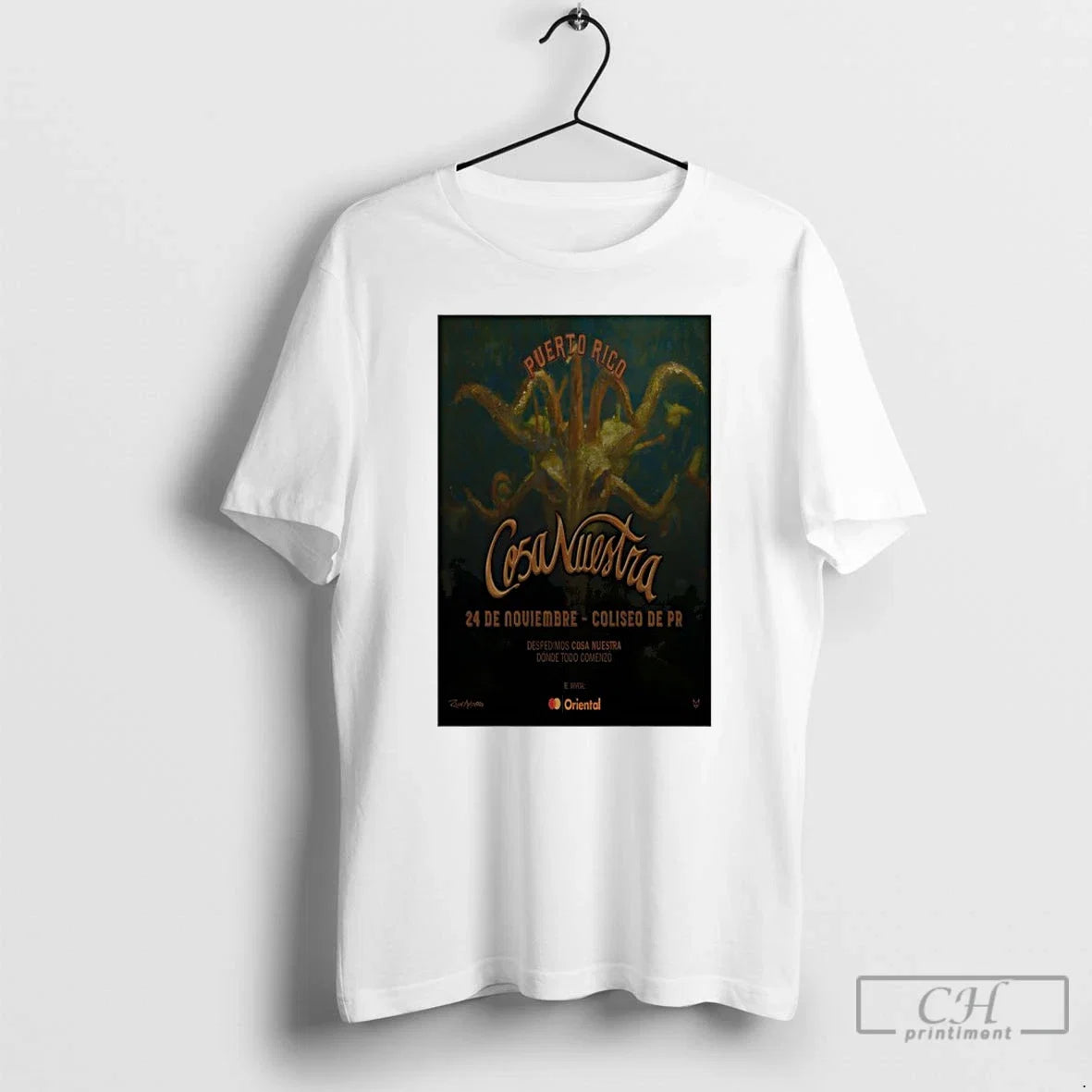 Premium Cosa Nuestra Nov 24 2025 Coliseo De Pr - Adult & Kids T-Shirts, Sweatshirts & Hoodies apparel design preview 1