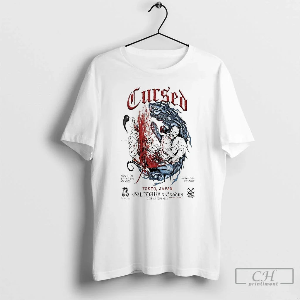 Premium Cursed Tokyo Japan Oct 29 2025 - Adult & Kids T-Shirts, Sweatshirts & Hoodies apparel design preview 1