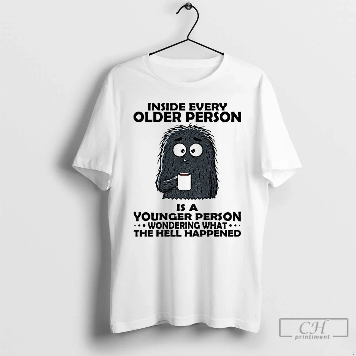 Premium Cute Monster Inside Every Older Person Is A - Adult & Kids T-Shirts, Sweatshirts & Hoodies apparel design preview 1