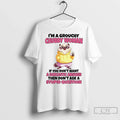 Premium Cute Raccoon Im A Grouchy Chubby Woman If You - Adult & Kids T-Shirts, Sweatshirts & Hoodies apparel design preview 1