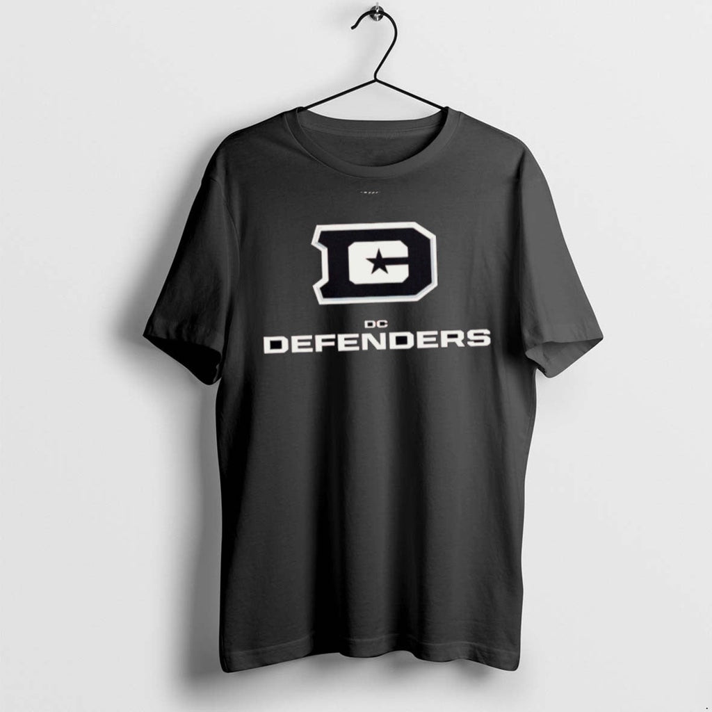 Premium Dc Defenders Lockup Logo Style - Adult & Kids T-Shirts, Sweatshirts & Hoodies apparel design preview 1