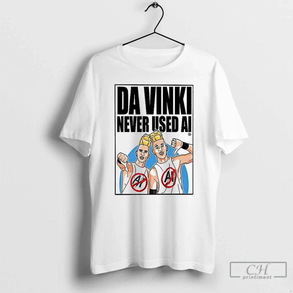 Premium Da Vinki Never Used Ai - Adult & Kids T-Shirts, Sweatshirts & Hoodies apparel design preview 1